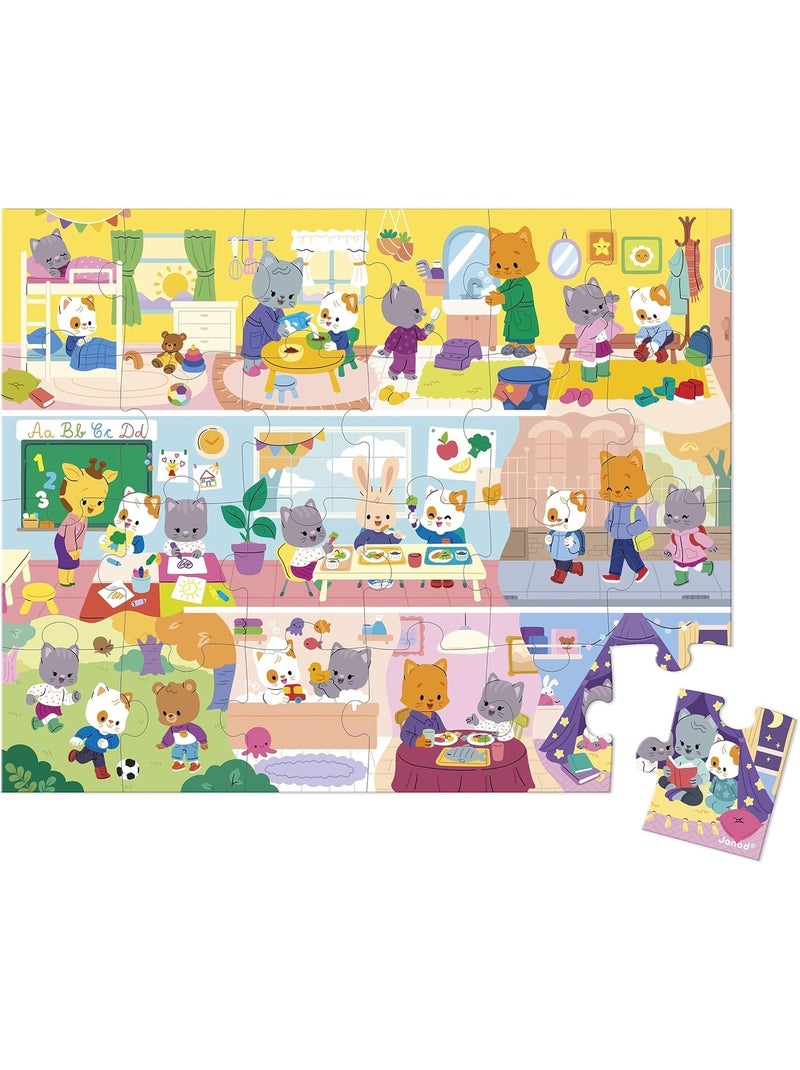 Puzzle les rituels 24 pcs N/A - Kiabi