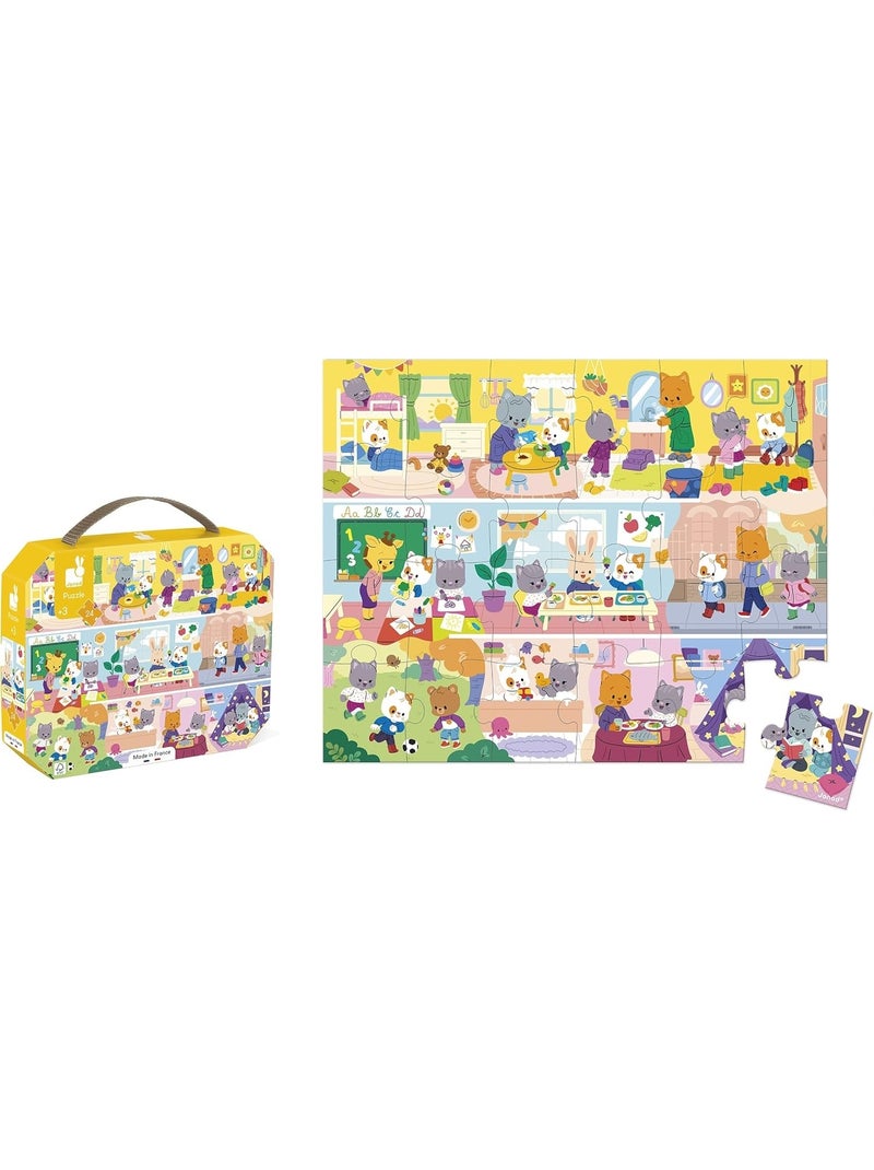 Puzzle les rituels 24 pcs N/A - Kiabi