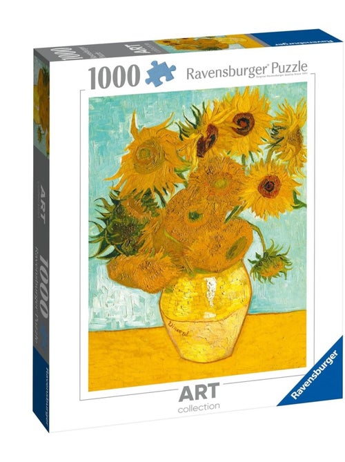 Puzzle les tournesols de van gogh 1000 pcs - Kiabi