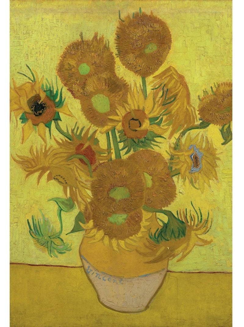 Puzzle Les Tournesols de Van Gogh N/A - Kiabi