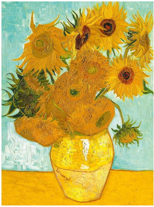 Puzzle Les Tournesols Van Gogh 1500 pcs - Kiabi