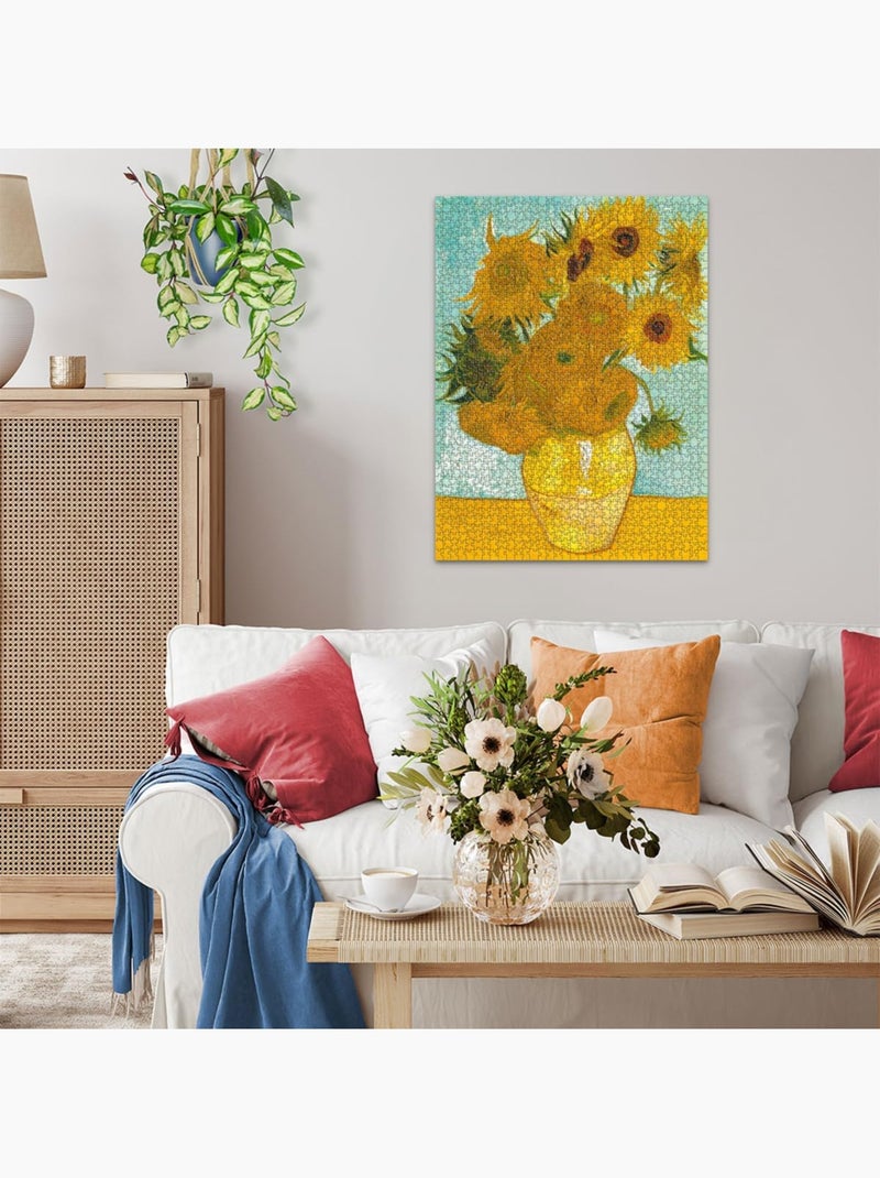 Puzzle Les Tournesols Van Gogh 1500 pcs N/A - Kiabi