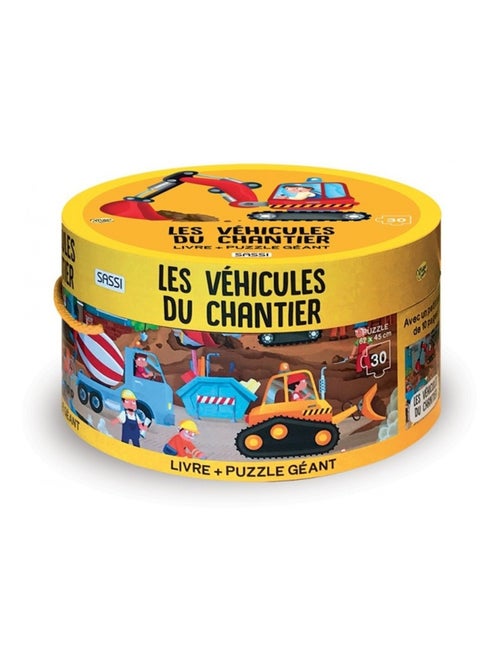 Puzzle Les véhicules du chantier - Kiabi