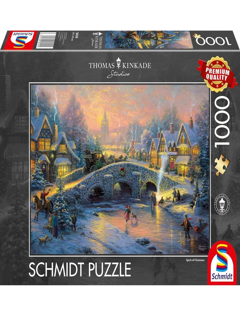 Puzzle L'Esprit de Noël 1000 pcs N/A - Kiabi