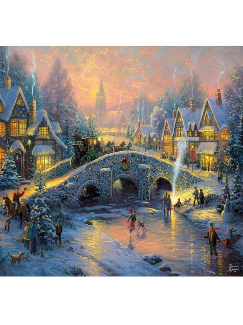 Puzzle L'Esprit de Noël 1000 pcs - Kiabi