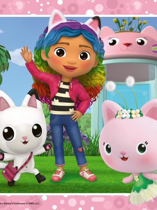 Puzzle L'heure de jouer avec Gabby 3x49 pcs - Kiabi