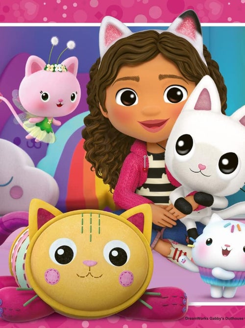 Puzzle L'heure de jouer avec Gabby 3x49 pcs - Kiabi