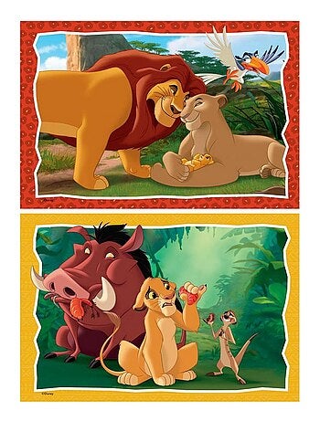 Puzzle L'histoire de la vie Le Roi Lion 2x24 pcs