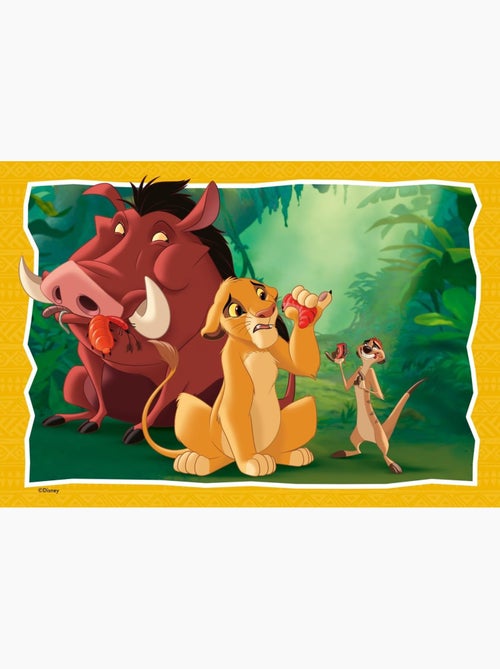 Puzzle L'histoire de la vie Le Roi Lion 2x24 pcs - Kiabi