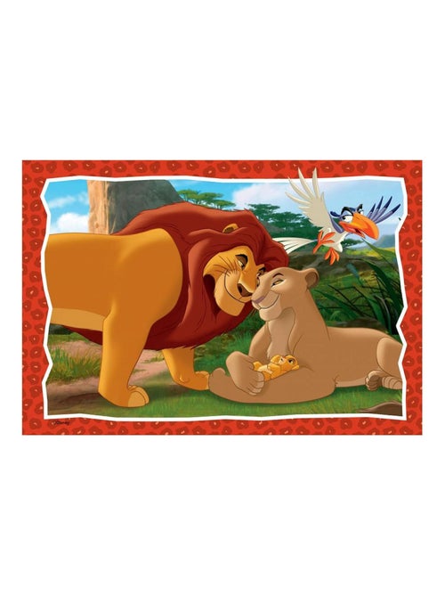 Puzzle L'histoire de la vie Le Roi Lion 2x24 pcs - Kiabi