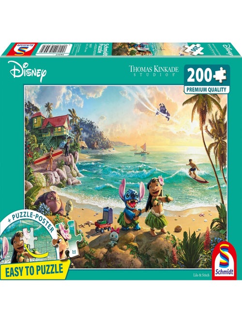 Puzzle Lilo et Stitch 200 pièces - Kiabi