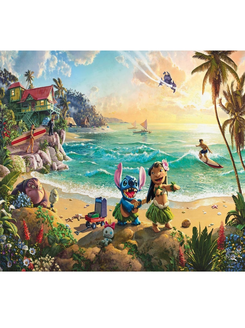 Puzzle Lilo et Stitch 200 pièces N/A - Kiabi