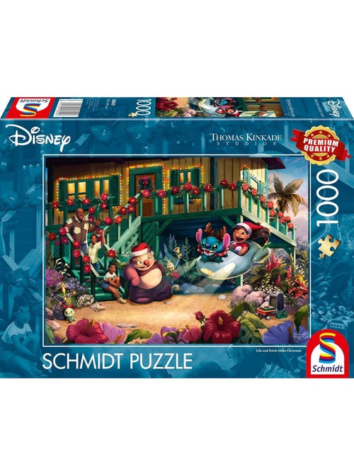 Puzzle Lilo et Stitch Aloha Christmas 1000 pcs - Kiabi