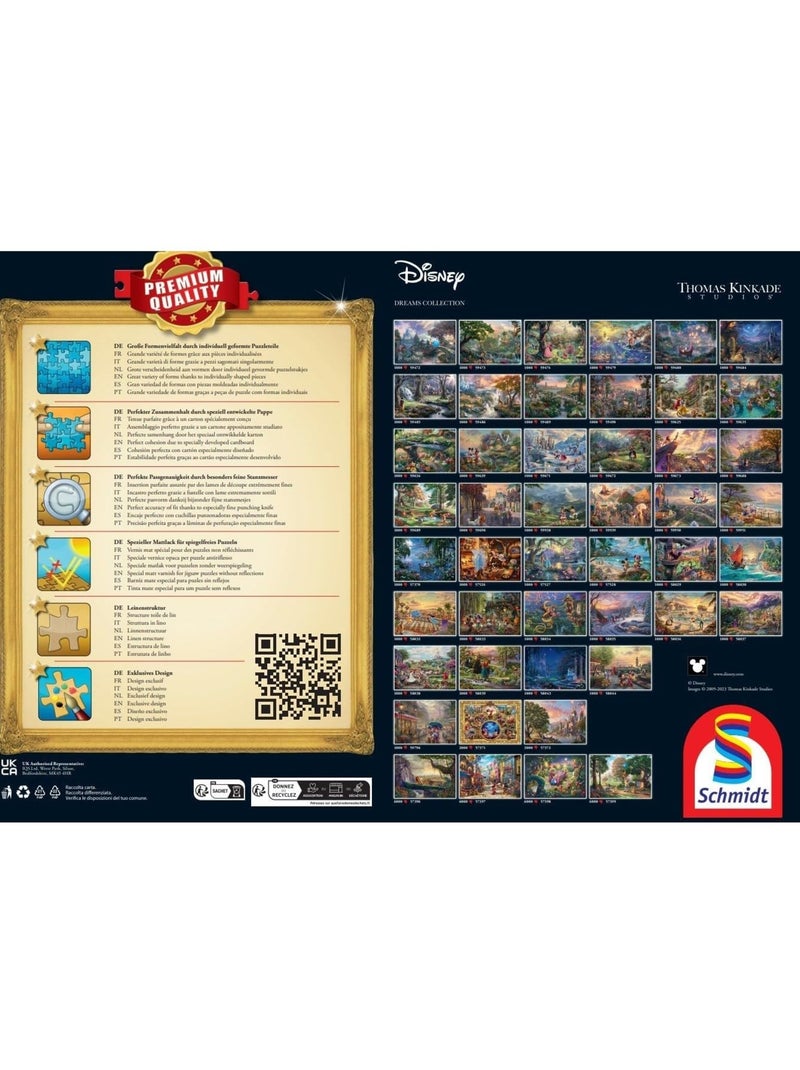 Puzzle Lilo et Stitch Aloha Christmas 1000 pcs N/A - Kiabi