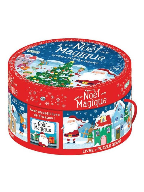 Puzzle & Livre - Noël Magique Sassi Junior - Kiabi