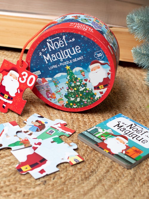 Puzzle & Livre - Noël Magique Sassi Junior - Kiabi