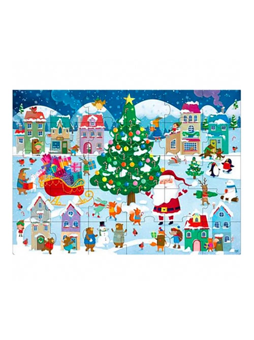 Puzzle & Livre - Noël Magique Sassi Junior - Kiabi