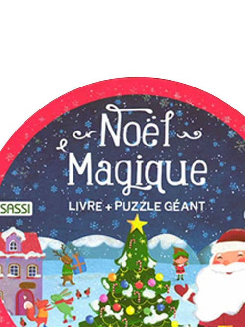 Puzzle & Livre - Noël Magique Sassi Junior - Kiabi