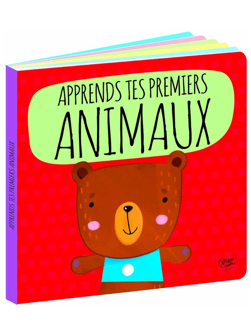 Puzzle & Livre, Apprends tes premiers animaux Sassi Junior N/A - Kiabi