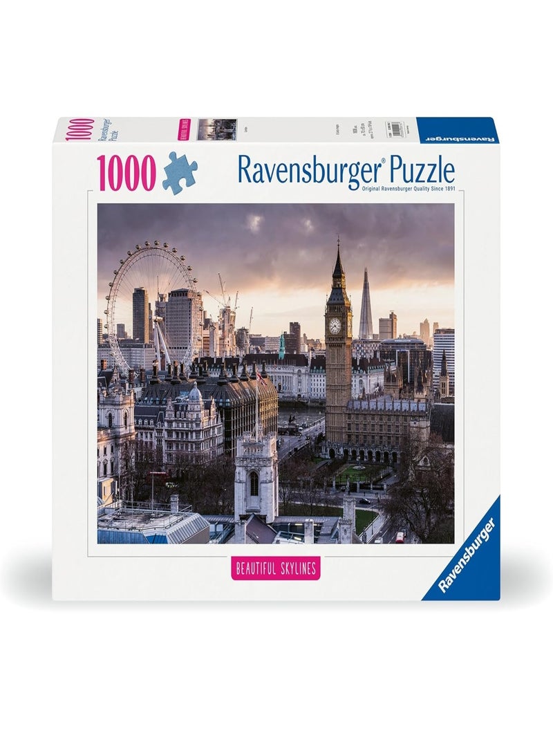Puzzle Londres 1000 pièces N/A - Kiabi