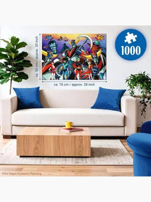 Puzzle l'univers de goldorak 1000 pcs - Kiabi Puzzle l'univers de goldorak 1000 pcs - Kiabi