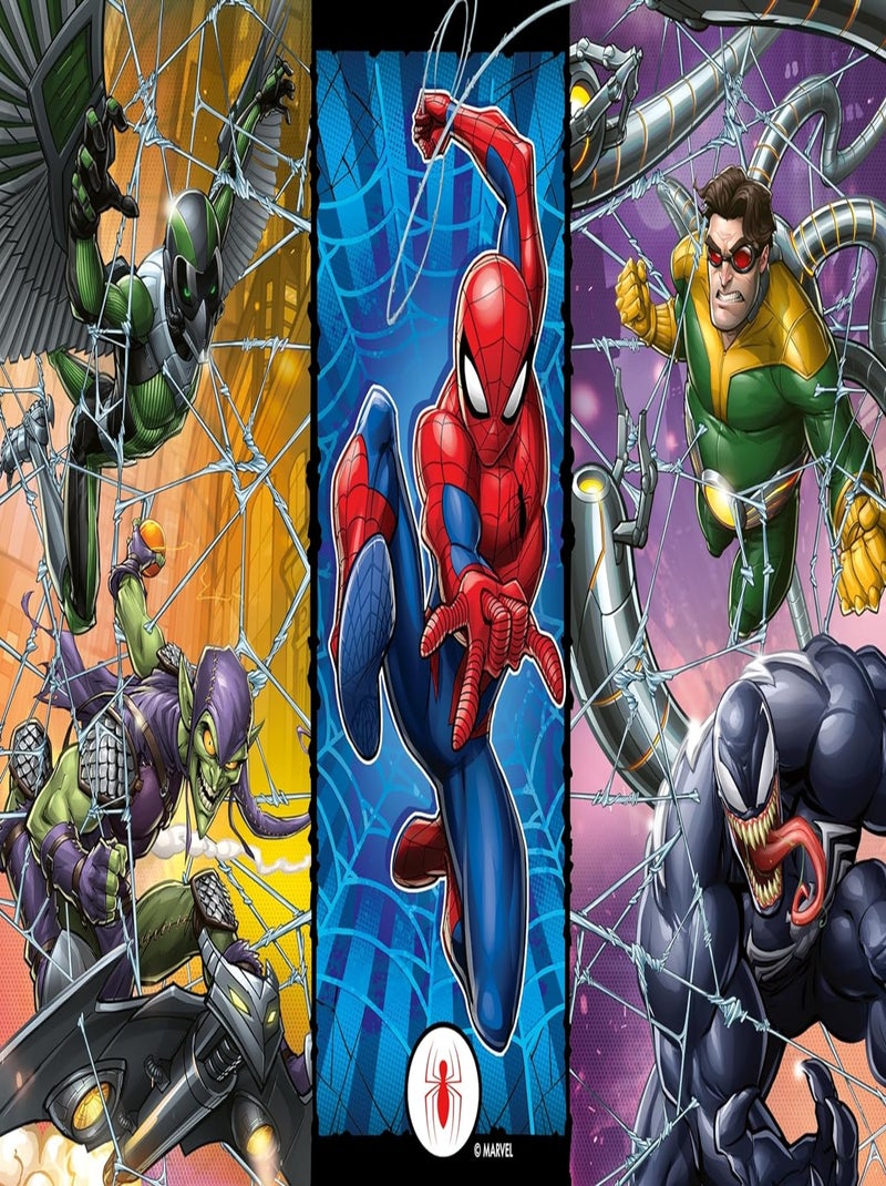 Puzzle L'univers de Spiderman 300 pcs XXL N/A - Kiabi