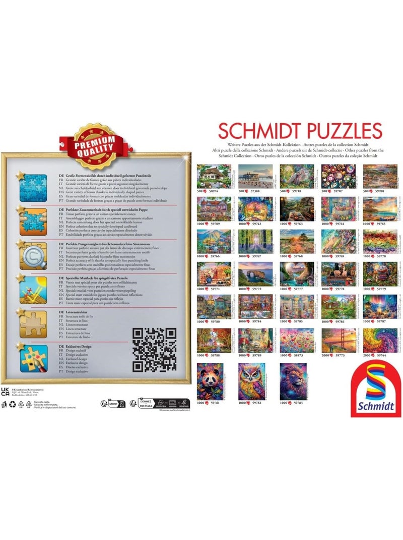 Puzzle magie des galaxies 1000 pcs N/A - Kiabi