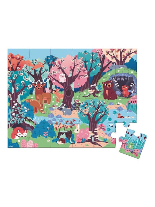 Puzzle magique La forêt (24 pièces) - Kiabi