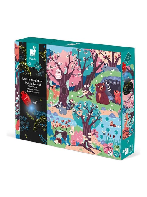Puzzle magique La forêt (24 pièces) - Kiabi