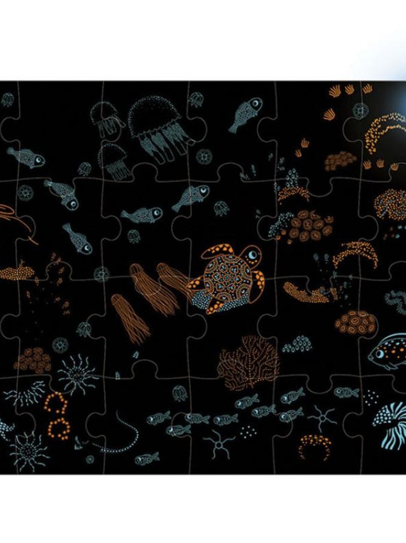 Puzzle magique L'océan (24 pièces) N/A - Kiabi