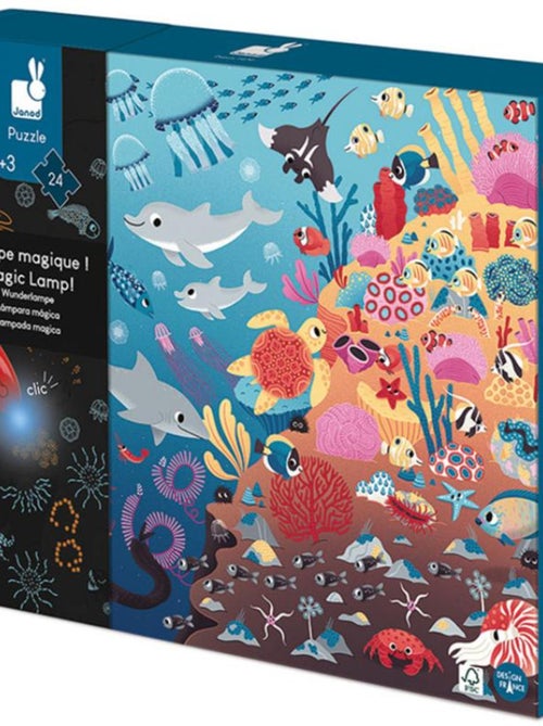 Puzzle magique L'océan (24 pièces) - Kiabi