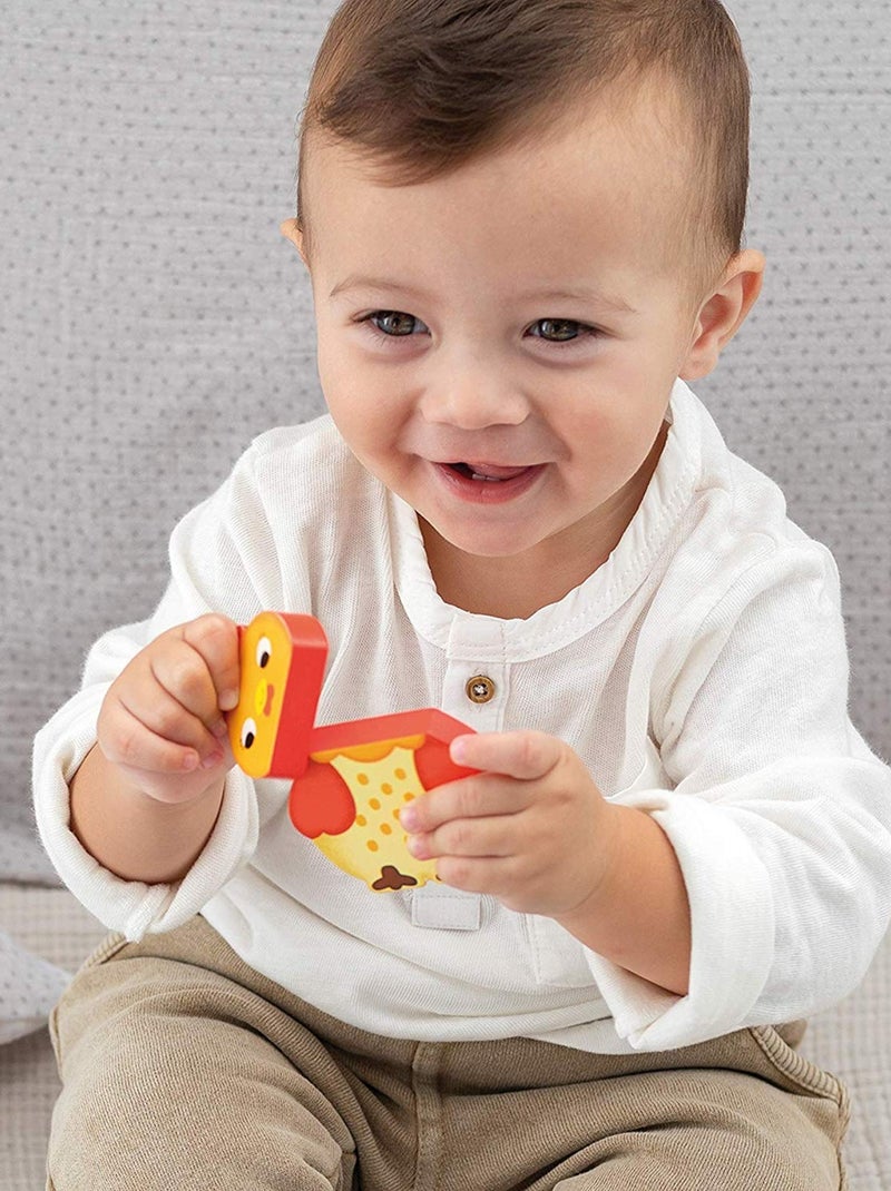 Puzzle magnétique Animaux de la ferme Beige - Kiabi