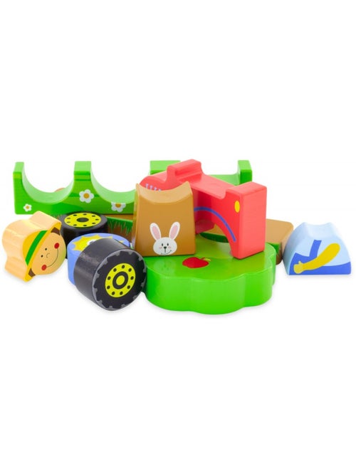 Puzzle magnétique ferme - Kiabi Puzzle magnétique ferme - Kiabi