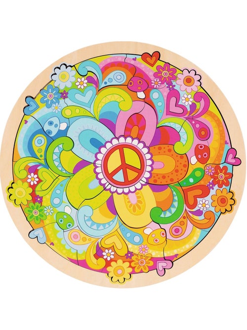 Puzzle mandala Flowers - Kiabi Puzzle mandala Flowers - Kiabi