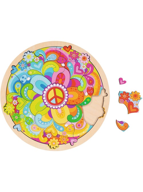 Puzzle mandala Flowers - Kiabi Puzzle mandala Flowers - Kiabi