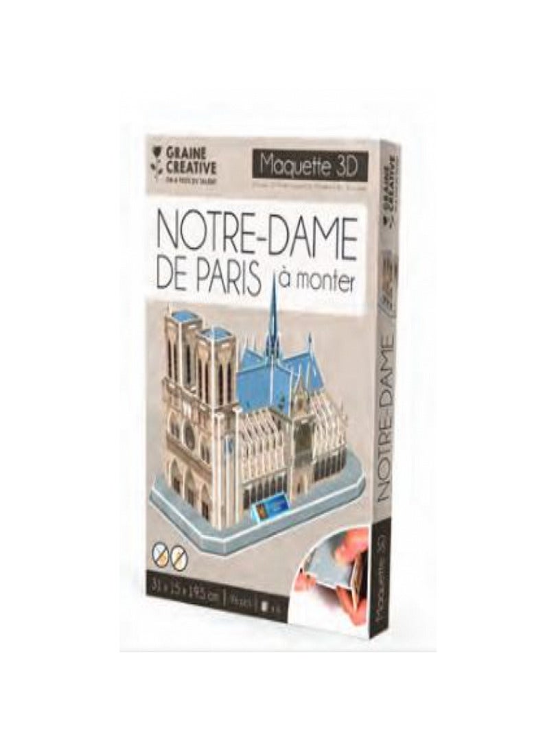 Puzzle maquette Notre Dame N/A - Kiabi