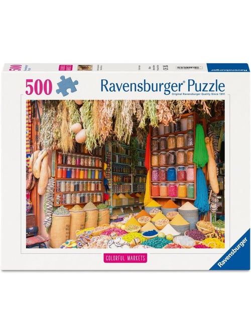 Puzzle marché aux épices au maroc 500 pcs - Kiabi