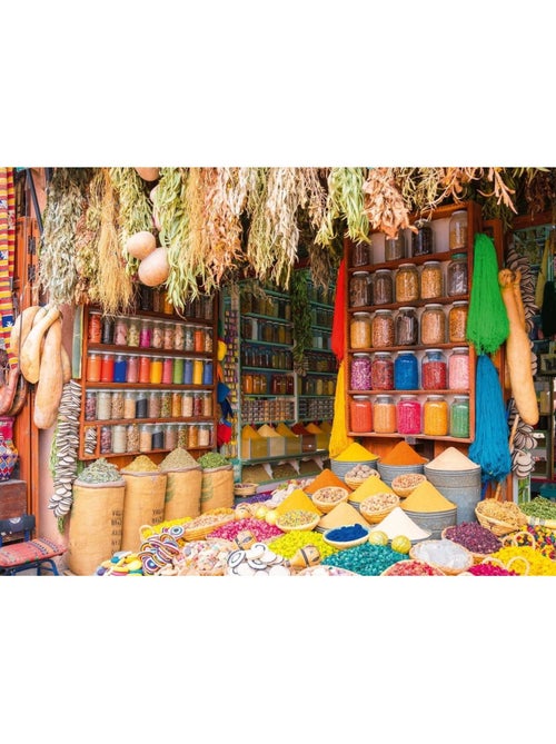 Puzzle marché aux épices au maroc 500 pcs - Kiabi