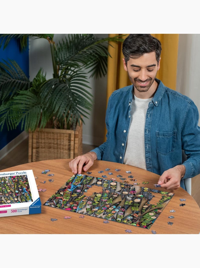 Puzzle marché flottant en indonésie 500 pcs N/A - Kiabi