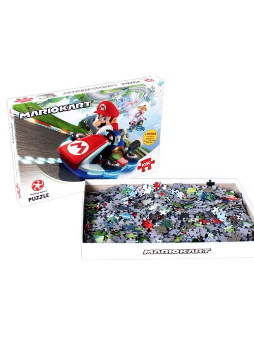 Puzzle Mario Kart 1000 Pièces - Winning Moves - Kiabi