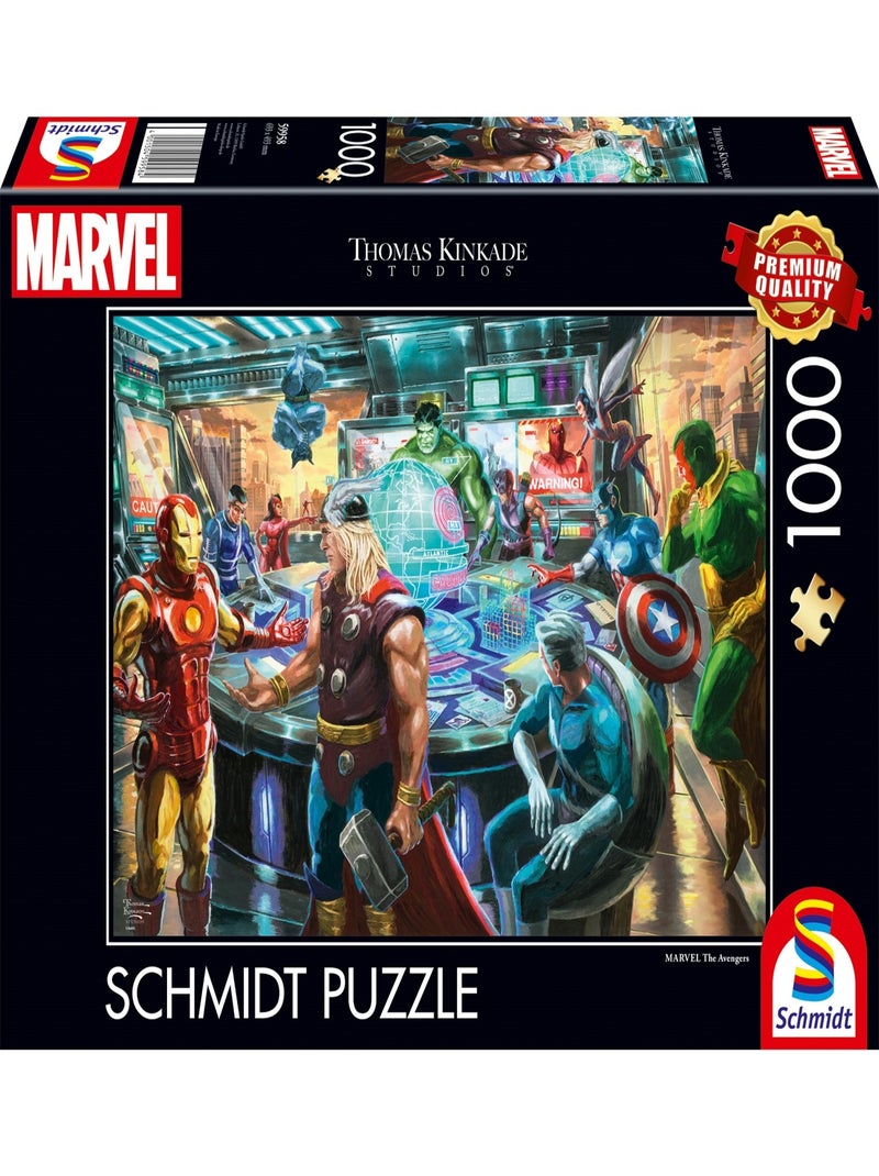 Puzzle Marvel The Avengers 1000 pcs N/A - Kiabi
