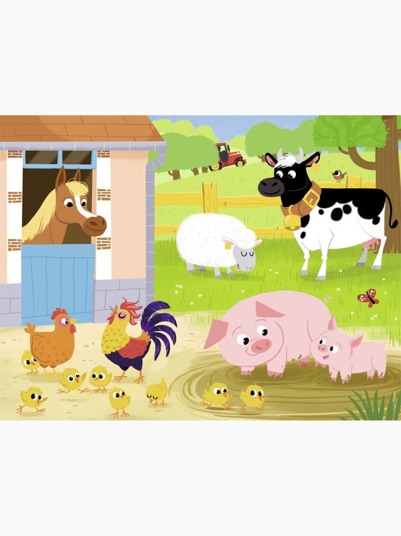 Puzzle Mes amis de la ferme 30 pcs N/A - Kiabi