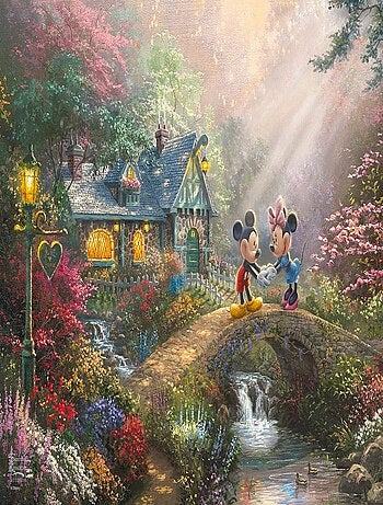 Puzzle Mickey et Minnie 500 pcs