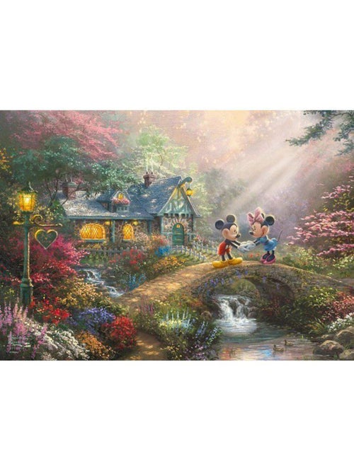 Puzzle Mickey et Minnie 500 pcs - Kiabi
