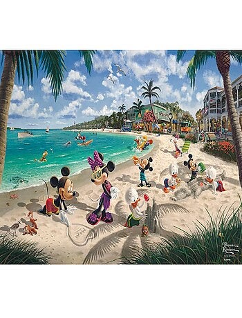 Puzzle Mickey et Minnie en Floride 200 pcs