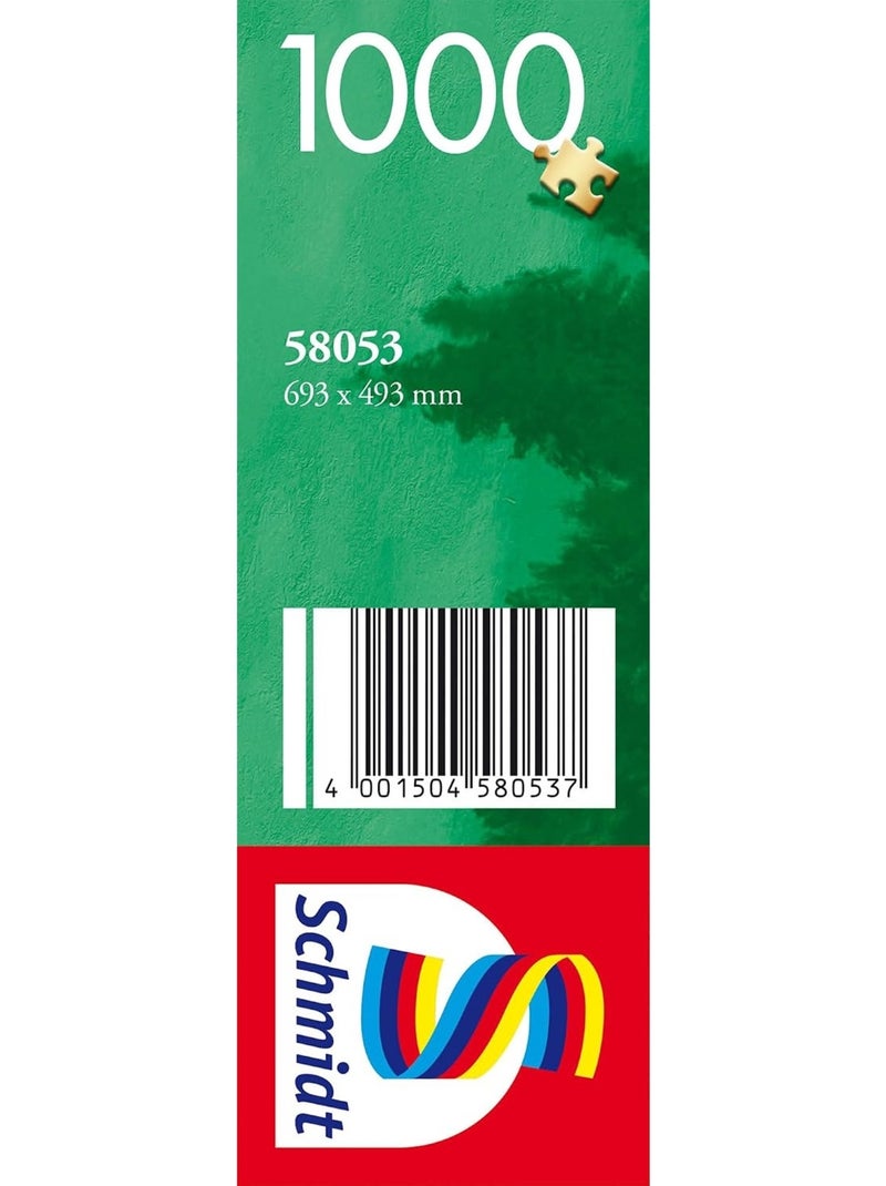 Puzzle mickey et minnie en italie 1000 pcs N/A - Kiabi