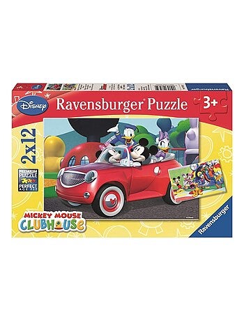 Puzzle Mickey, Minnie et leurs amis 2x12 pcs