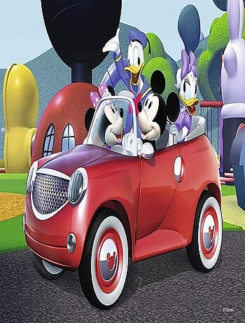 Puzzle Mickey, Minnie et leurs amis 2x12 pcs
