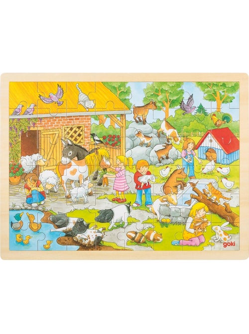 Puzzle mini-ferme - Kiabi
