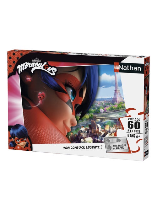 Puzzle Miraculous LadyBug 60 pcs - Kiabi